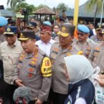 Kapolres Jembrana Sambut Kunker Kapolri Di Pelabuhan Asdp Gilimanuk