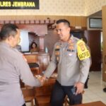 Kapolres Jembrana Sambut Tim Studi Kelayakan Polsek Kota Jembrana