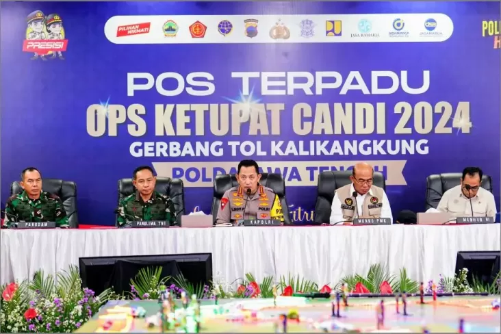 Kapolri Sebut 3 Hal Prioritas Kesiapan Mudik Saat Cek Langsung