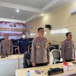 Kegiatan Dialog Penguatan Internal Polri Di Polres Jembrana Secara Virtual