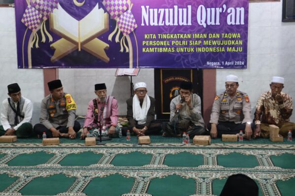 Kegiatan Safari Ramadhan Pc Nu Bersama Polres Jembrana