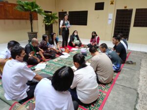 Tingkatkan Keimanan, Dittahti Polda Kalteng Kembali Gelar Binrohtal Bagi Tahanan