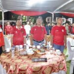 Keseruan Nobar Indonesia Vs Uzbekistan Di Polda Jawa Tengah