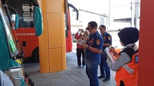 Ramp Check, Dishub Kota Semarang: Ada 12 Bus Angkutan Umum Ditilang