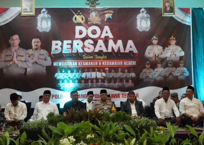 Lintas Agama Di Batang Gelar Doa Bersama Wujudkan Keamanan Dan