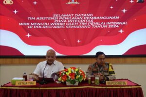 Tim Asistensi Zona Integritas Tahun 2024 Kunjungi Polrestabes Semarang