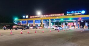 One Way Nasional Malam Ini, Polda Jwa Tengah Sterilisasi Tol Kalikangkung-Pejagan