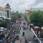 Pada H 1 Lebaran, Kawasan Sekitar Pasar Induk Wonosobo Padat. Didominasi