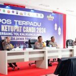 Pantau Arus Mudik, Kapolda Jateng Tinjaupos Pam Ops Ketupat Candi