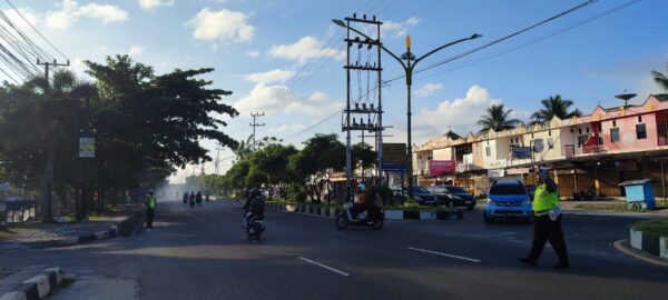 Peduli Keselamatan, Ditlantas Lakukan Pengaturan Pada Jam Padat Kendaraan