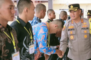 Kapolres Lamandau Pimpin Pelepasan Calon Bintara dan Tamtama Polri TA 2024