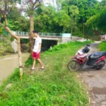 Pemuda Nyemplung Di Sungai Sraten Banyuwangi, Tim Gabungan Sisir Aliran