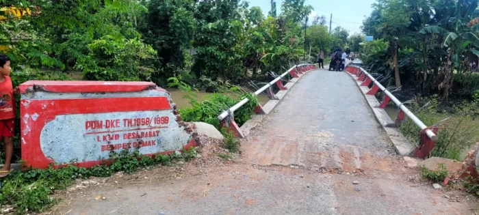 Pemuda Di Demak Rusak Jembatan Supaya Truk “sound” Bisa Lewat