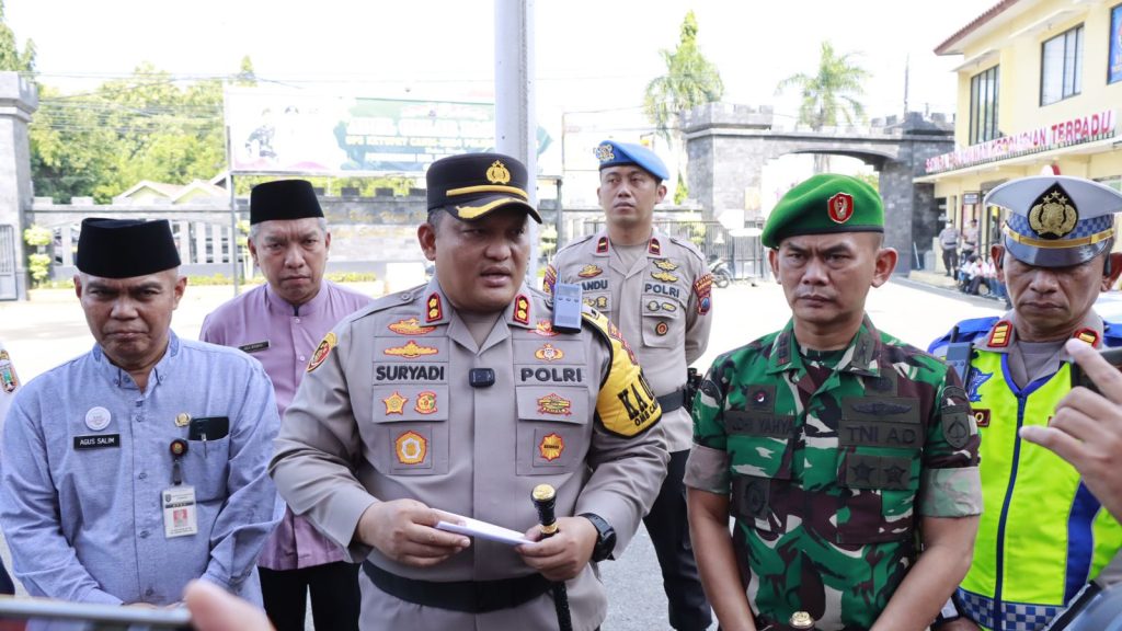 Pengamanan Idul Fitri, Polres Rembang Gelar Pasukan Ops Ketupat Candi