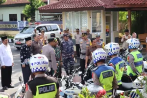 Brimob Polda dan Pasukan Kodam Siaga Amankan Lebaran di Pemalang