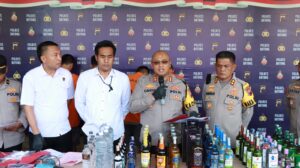 Polres Batang Ungkap 17 Kasus Peredaran Miras saat Operasi Pekat