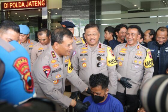 Perampok Bersenjata Jarah Toko Emas Di Blora, Dibekuk Polda Jateng