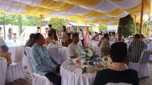 Kapolres Humbahas Gelar Open House saat Lebaran