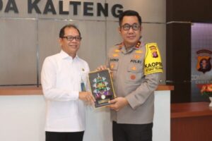 Perkuat Kerjasama, Kapolda Kalteng Terima Kunjungan Rektor Universitas Palangka Raya