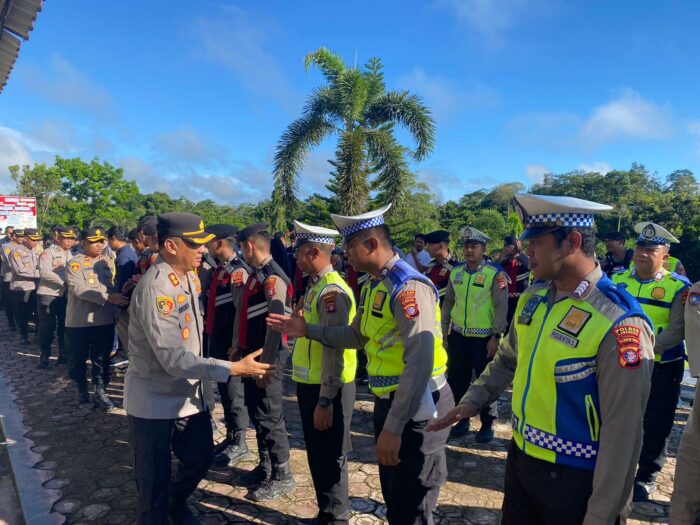 Personel Polres Lamandau Gelar Halalbihalal Di Mapolres Lamandau