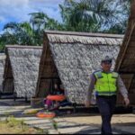 Personil Polres Lamandau Laksanakan Patroli Di Sejumlah Tempat Wisata