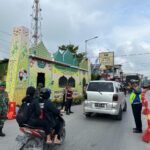 Personil Pos Pam Doloksanggul Polres Humbahas Rutin Gelar Pengaturan