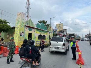 Secara Rutin, Personil Pos Pam Doloksanggul Polres Humbahas Gelar Pengaturan