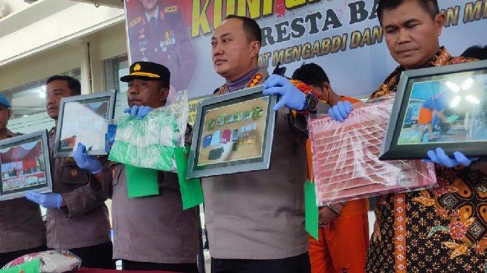 Polisi Banyuwangi Ungkap Peredaran Narkoba, Barang Bukti Sabu Sabu Seberat 6