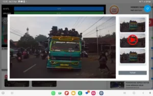 Polisi Beri Sanksi 4 Truk Pengangkut Perkakas Battle Sound di Banyuwangi