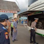 Polisi Periksa Kendaraan Angkutan Lebaran Di Terminal Purbalingga, Sopir Dan