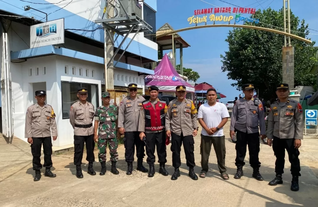 Polisi Di Jepara Gelar Pengamanan Objek Wisata Saat Libur Lebaran