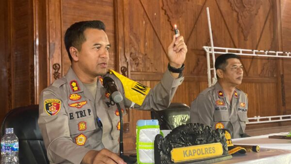 Polres Jembrana Gelar Latihan Pra Operasi Ketupat Agung 2024, Dipimpin