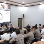 Polres Jembrana Gelar Rapat Anev Go Bulan Maret 2024