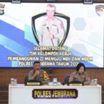 Polres Jembrana Gelar Rapat Anev Menuju Wilayah Bebas Korupsi