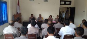 Polres Jembrana Laksanakan Supervisi ke Polsek Jajaran Polres Jembrana