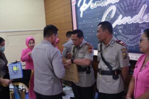 Polres Jembrana Lakukan Kenal Pamit Pejabat Utama