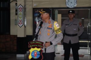 Kapolres Lamandau Pimpin Langsung PAM Malam Takbir dan Idul Fitri 1445 H