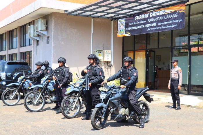 Polres Pekalongan Amankan Kegiatan Psht Parluh 16 Dan Psht Parluh