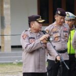 Polres rembang amankan acara konser musik pijar fest gildcoustic