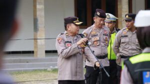 Amankan Acara Konser Musik Pijar Fest Gildcoustic, Polres Rembang Terjunkan Personil