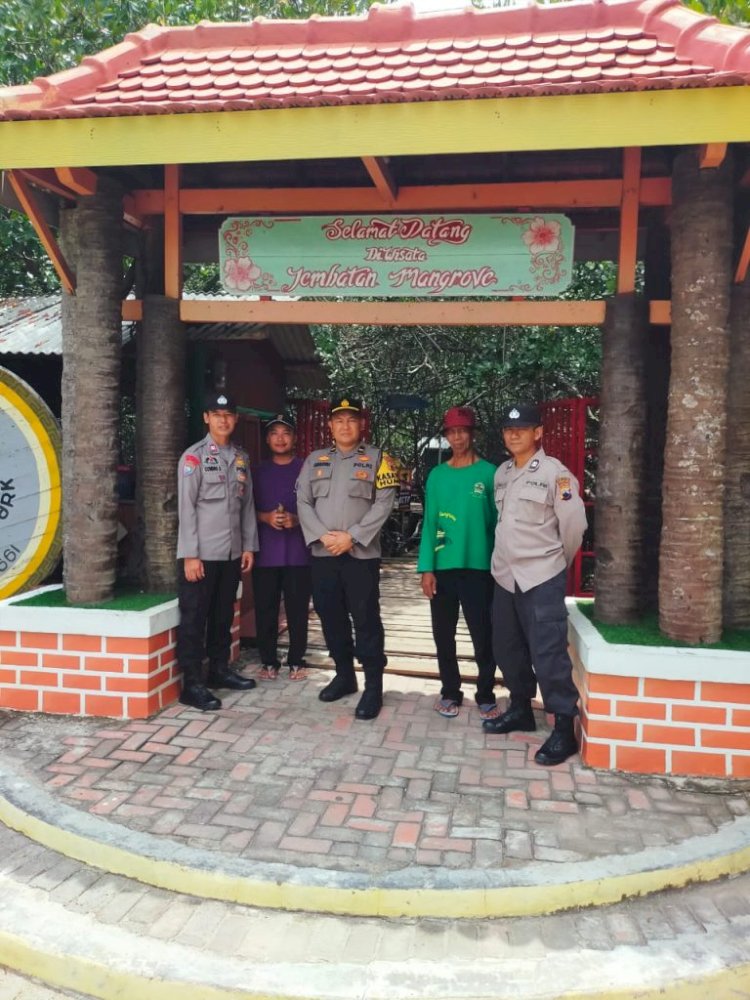 Polres Rembang Amankan Pantai Karangjahe Dan Wates Saat Libur Lebaran