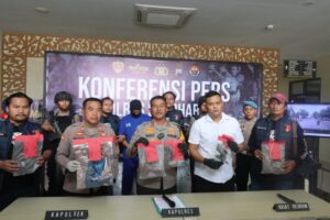 Polres Sukoharjo Amankan Pelaku Penusukan Terhadap Sopir Bus Batik Solo Trans