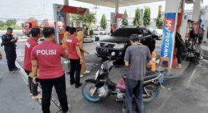 Pastikan Tak Ada Pelanggaran, Polrestabes Semarang Cek Sejumlah SPBU