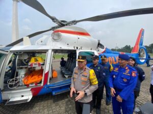 Polri Kerahkan Dua Helikpoter Jadi Ambulans Udara saat Arus Mudik dan Balik Lebaran