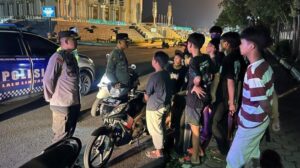 60 Sepeda Motor Knalpot Brong Terjaring Razia di Karanganyar