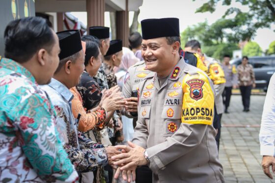 Puncak Arus Balik, Kapolda Jateng Safari Kamtibmas Di Kabupaten Kebumen