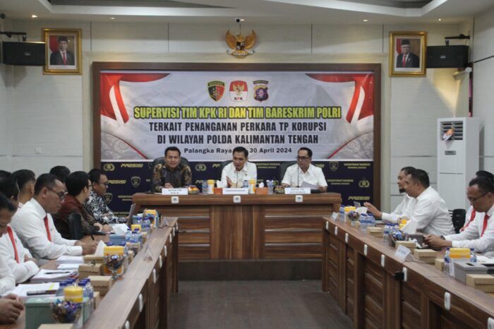 Rapat Dengar Pendapat Dengan Kpk Ri, Dirreskrimsus Polda Kalteng Berharap