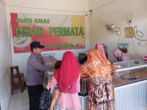 Upaya Antisipasi 3C, Polsek Sarang Giatkan Polisi Sambang ke Obyek Vital & Pusat Keramaian