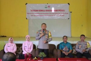 Sambut HUT Yayasan Kemala Bhayangkari ke-44, 114 Bansos Dibagikan Polres Lamandau