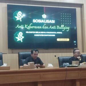 Satgas PPA Banyuwangi Sosialisasi Anti Bullying pada Kepala RA Kab. Banyuwangi